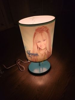 Y2K Hannah Montana/Miley Cyrus 3D Lenticular Magic desk lamp light