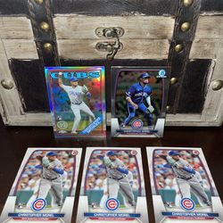 Christopher Morel Rookie Chicago Cubs Baseball Card Lot