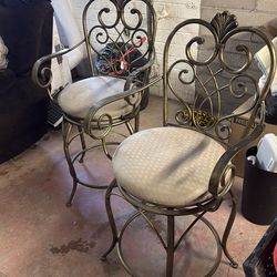 Decorative bar chairs