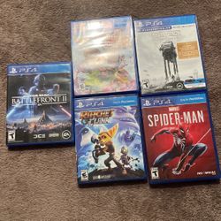 Ps4 games(works on ps5)
