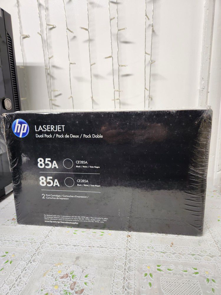 HP 85A Black Toner Cartridges (2-pack) | Works with HP LaserJet Pro P1102, P1109 Series, HP LaserJet Pro MFP M1212, M1217 Series | CE285D

