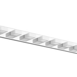 3569: Ralbay 46" Modern LED Chrome Vanity Lights 7 Lights Acrylic Stainless Steel LED Vanity Light Fixtures Chrome Bathroom Lighting Over Mirror

Bran