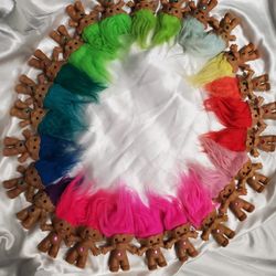 Vintage Ace Novelty Gem Belly Trolls 90s 