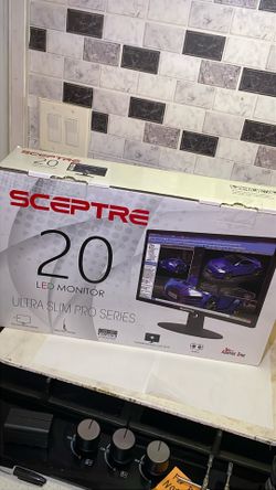 SCEPTRE 20 inch monitor for sale ! Work with PC /mac / ps 4 ps5 1080P