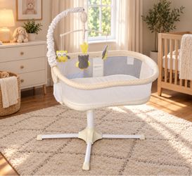 HALO BassiNest Swivel Sleeper Essentia + Mobile & Storage Caddy