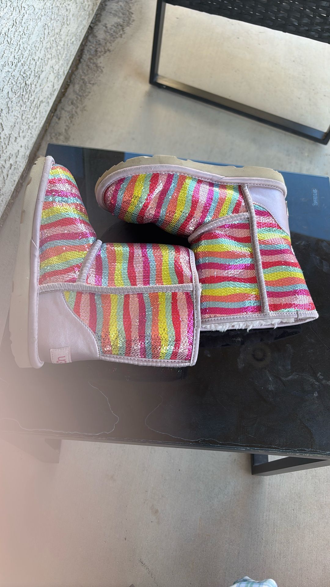 rainbow uggs size 3
