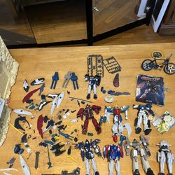 Vintage Gundam Gunpla Figures