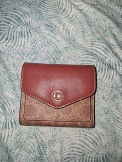Coach brown wallet