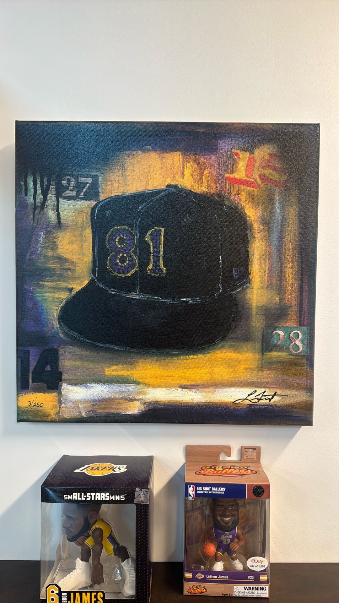 KOBE BRYANT 81 Point Painting
