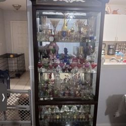 Curio Cabinet (full Or Empty)