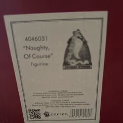 Disney Traditions Nauty Of Course Figurine 