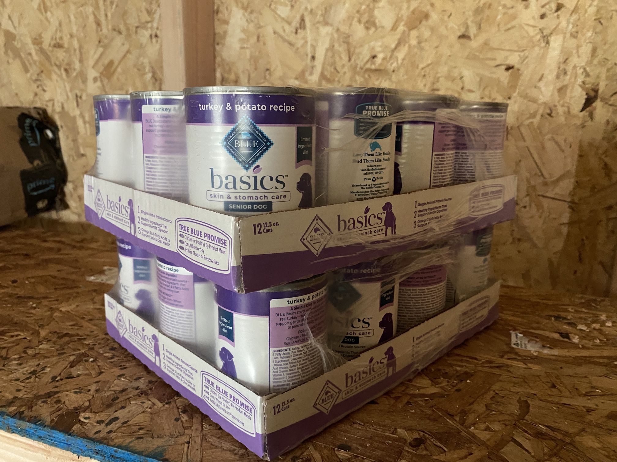 Blue Buffalo Basics Grain Free Senior Wet Dog Food, Turkey + Potato