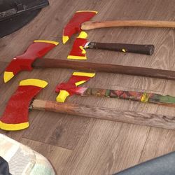 Fireman's Axes and 2hatchets