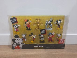 Disney Mickey 90 years Magic 10 pieces Collectible Deluxe Figure Set
