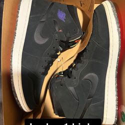 Jordan retro 1 high “zoom court Purple” size 11