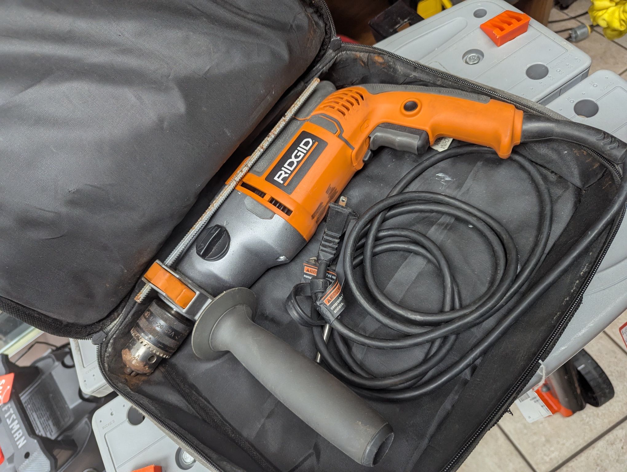 Ridgid 1/2” Hammer Drill Corded