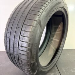 255 45 19  Pirelli Pzero   One Used Tire 75% Life  