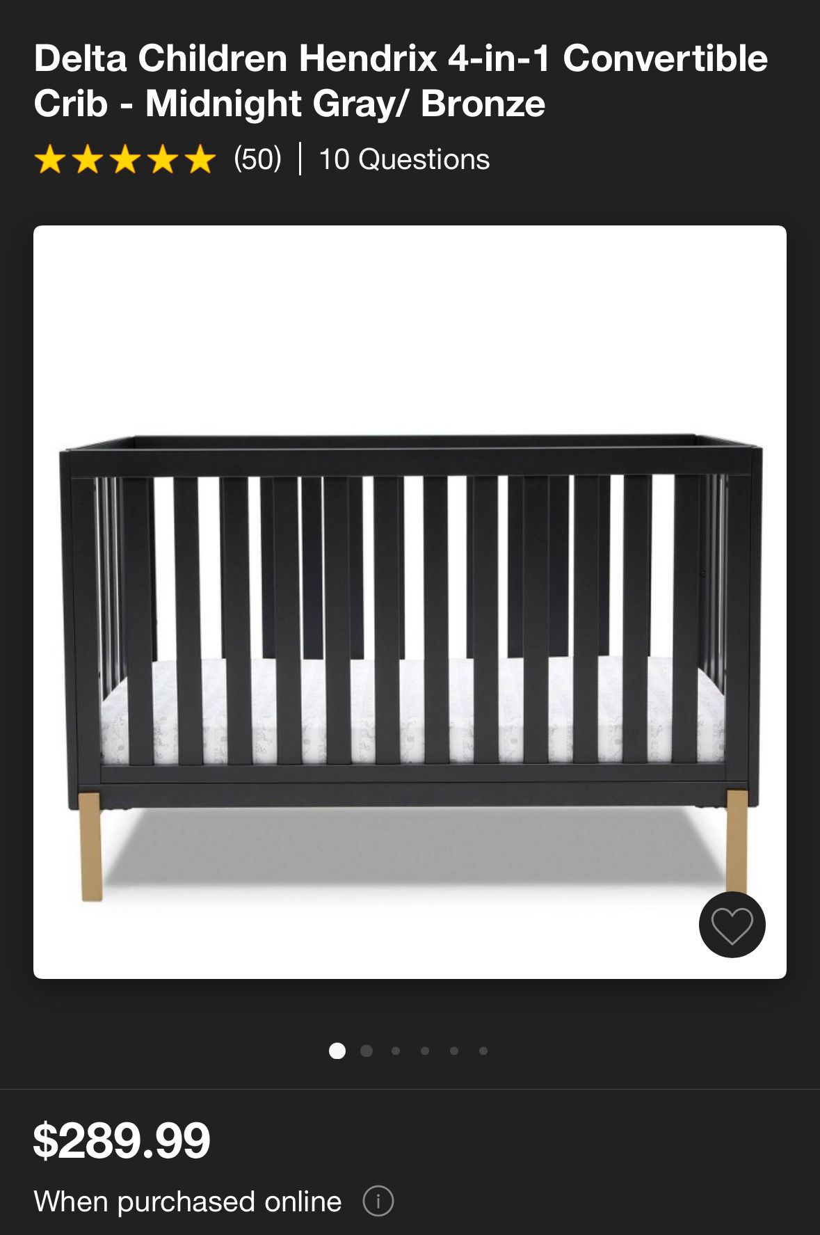 Black Crib