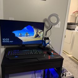 complete PC desk included for free