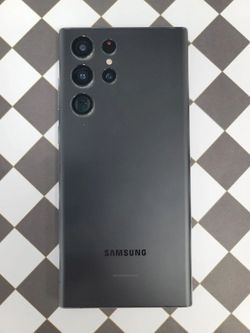 Galaxy S22 Ultra 5G 6.8" (Unlocked) 128GB Good Phantom Black - 90 day warranty included!