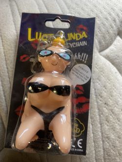 Lusty Linda Keychain