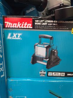 Makita 18v LED work lights, starting at listed price and up, New, Financing Available