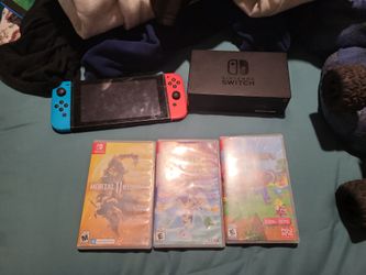 Nintendo switch hardly used