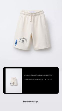Zara boy shorts