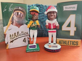 Lawrence Butler A's Port's Bobbleheads
