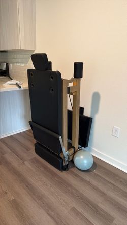 Pilates reformer foldable