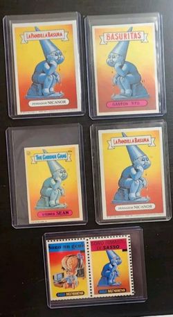 Garbage Pail Kids STONED SEAN Foreign Lot Basuritas Sgorbions Gang LaPandilla