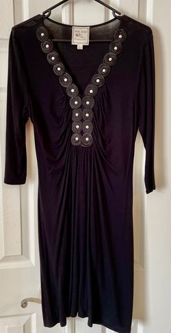 Elegant Black And Silver Dress SizeM-L