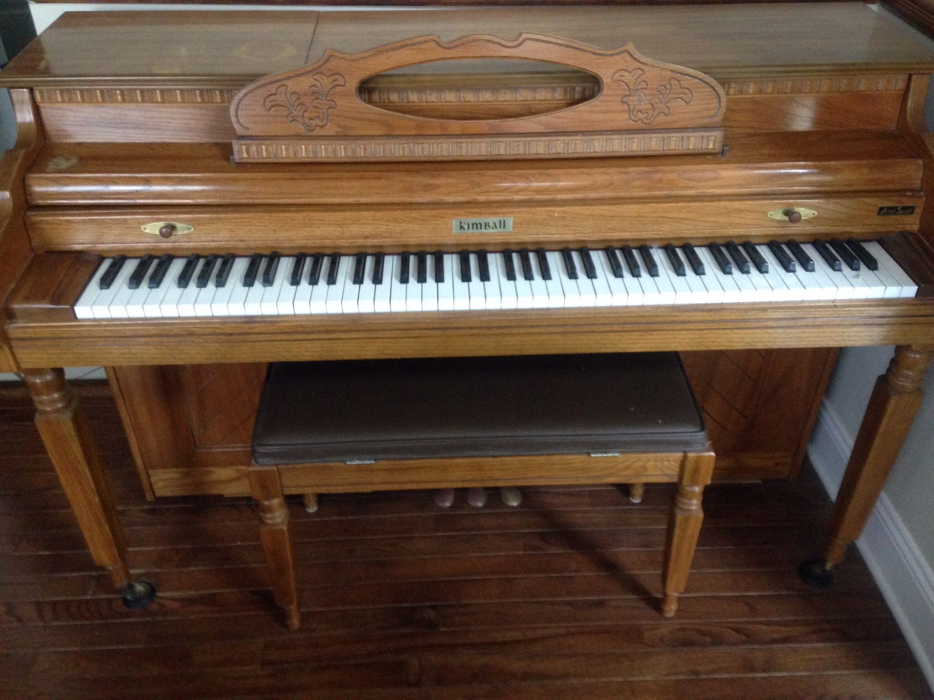 KIMBALL ELECTRIC PLAYER PIANO