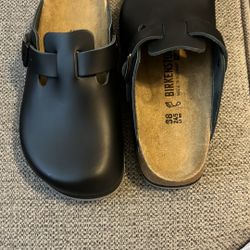 Suecos Birkenstock  Cuero Natural  Size 38 Mujer