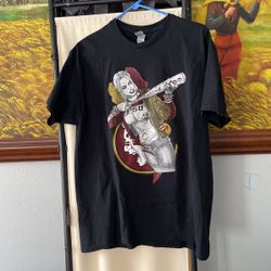 Mens Large Gildan FSU Black Shirt 