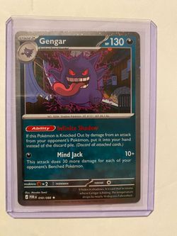 Gengar 050/088 Holo Rare Pokémon Card