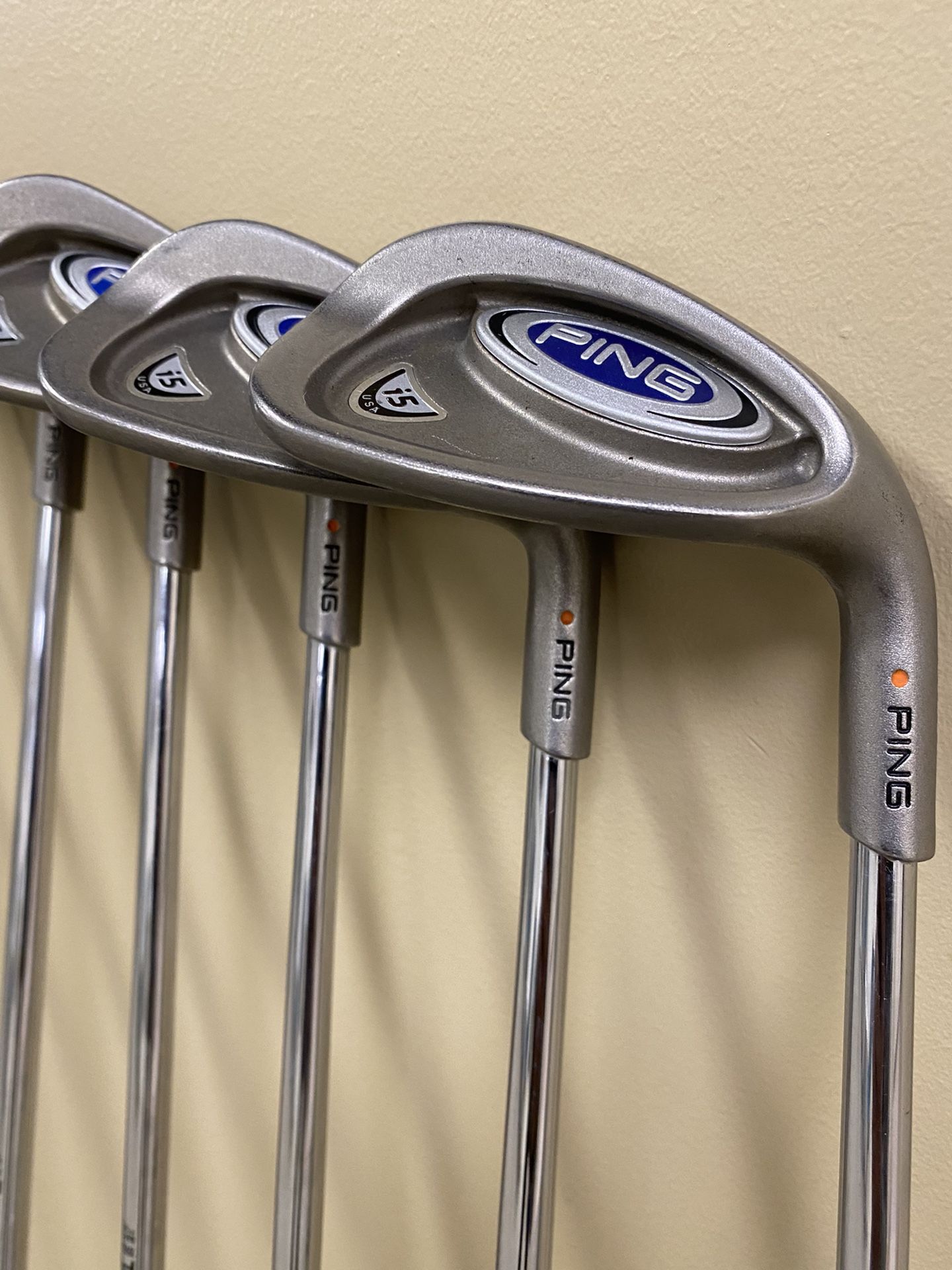 Ping i5 Irons 4-UW (8 clubs) Orange Dot