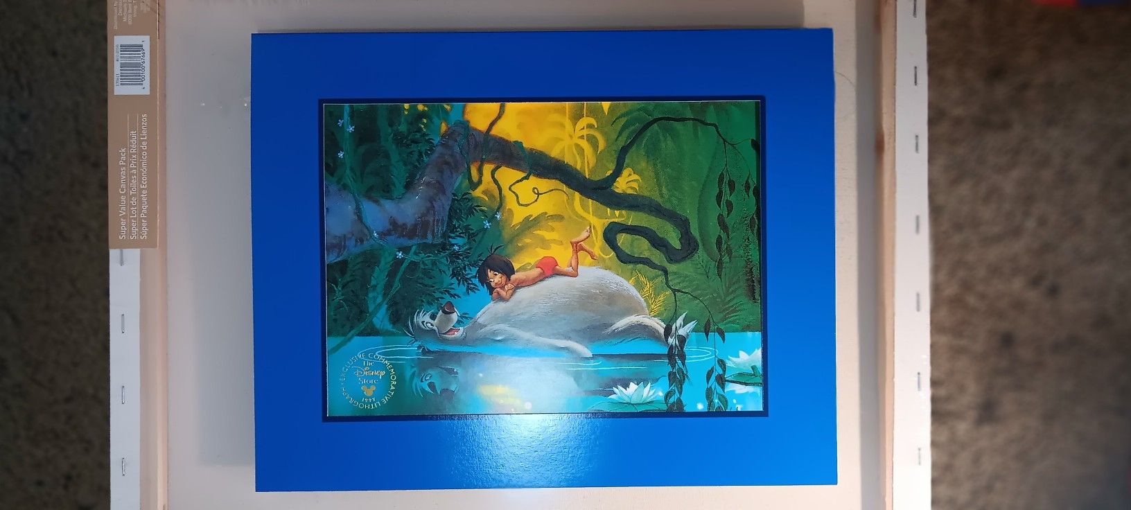 1997 Disney Jungle Book Commemorative Lithograph