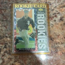 Michael Jordan Rookie Baseball Card