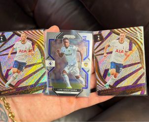 2022-23 Panini Premier League Soccer Card Lot – Harry Kane, Kulusevski & Sinisterra RC