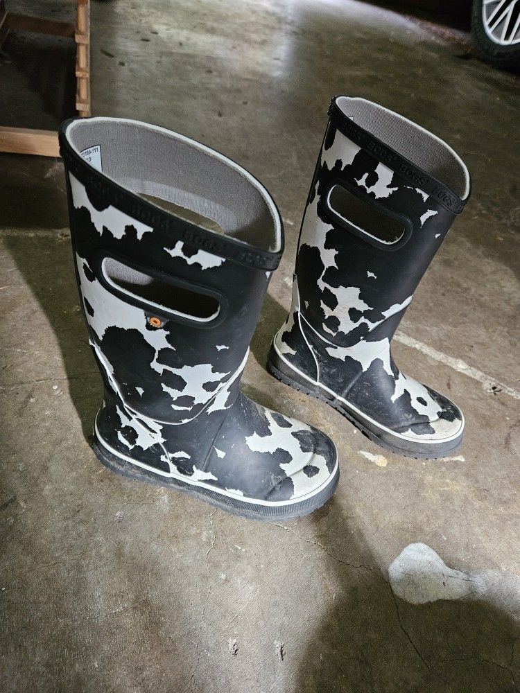 Bogs Kids' Waterproof Rain Boot size 13