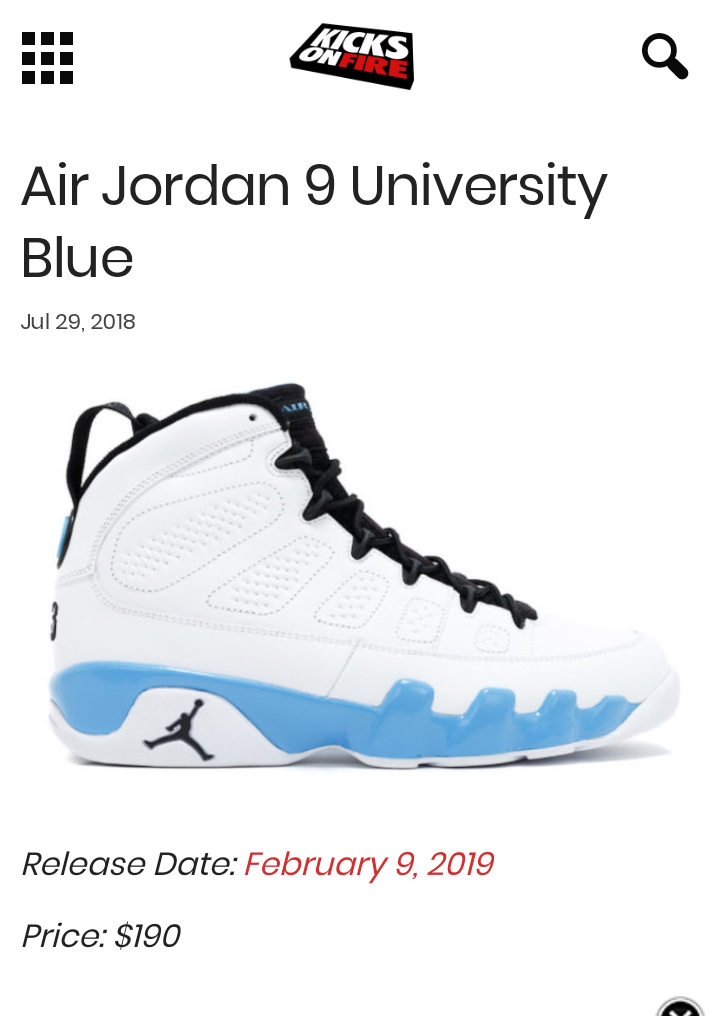 Jordan release 2018 and 2019 hot sale