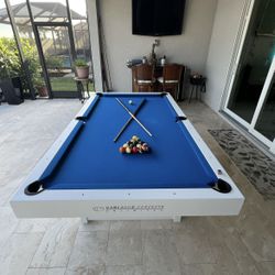 All weather 8 Foot Billiard Table