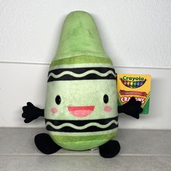SEGA 2017 Green Crayola Plush 11”