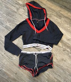 Vintage Tommy Hilfiger Hoodie Set