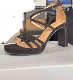 Chinese Laundry womens Teri Fine SuedeHeeled Sandal