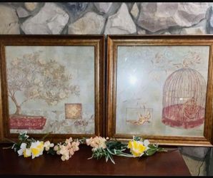 Set Of 2 Framed Prints- Laurel Lehman