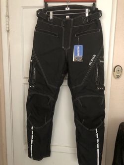 ALPHA  MOTORCYCLE PANTS SIZE 36