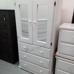 White Wardrobe Closet 36" inch!