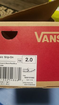 Vans shoes